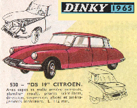 <a href='../files/catalogue/Dinky France/530/1965530.jpg' target='dimg'>Dinky France 1965 530  Citroen DS19</a>